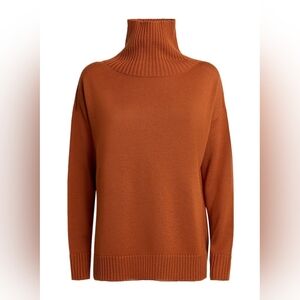 MaxMara Terracotta Turtleneck Sweater